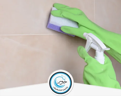 شركة تنظيف جدران بابها